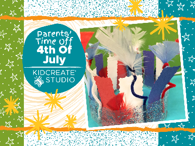 Kidcreate Studio - Eden Prairie. Parent's Time Off- 4th of July (3-9 Years)
